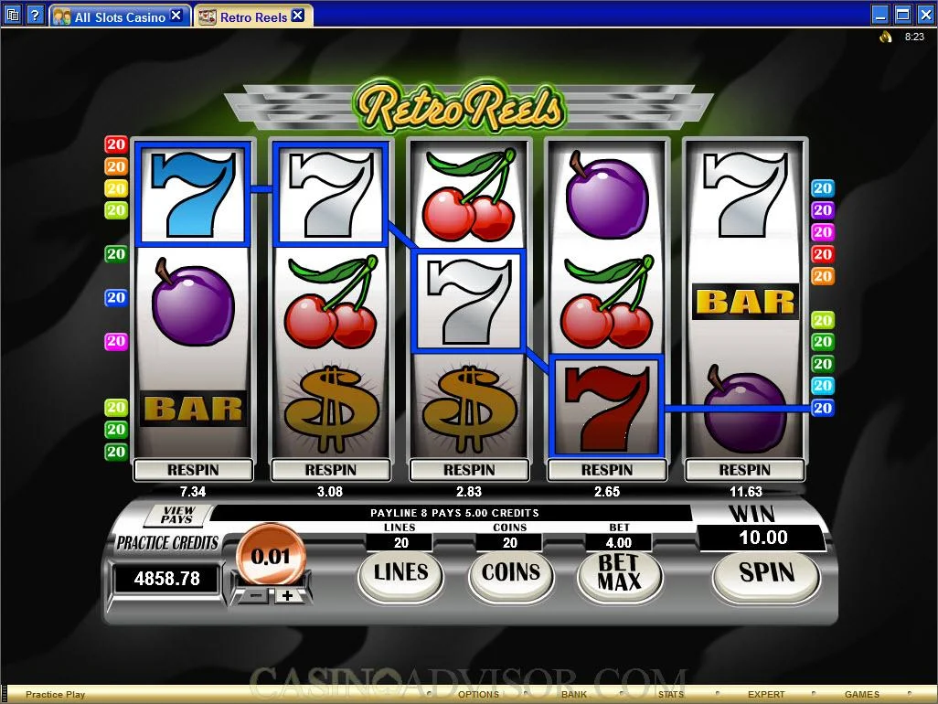 Play free slots online